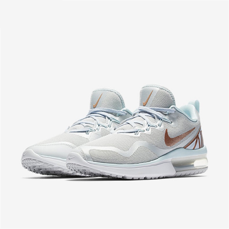 Women Nike Air Max Fury Silver Jade Gold Shoes - Click Image to Close